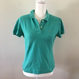 Lacoste Teal Polo Shirt